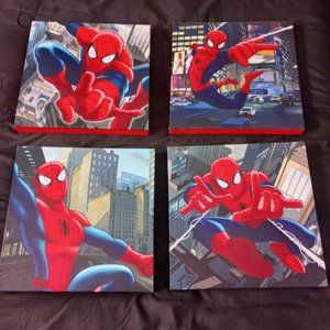 Spider Man Canvas Prints